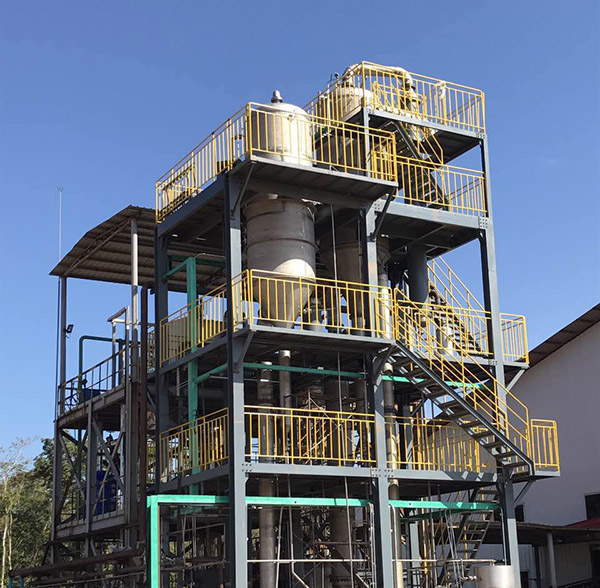 化工廢水處理雙效蒸發(fā)器 化工廢水處理雙效蒸發(fā)器