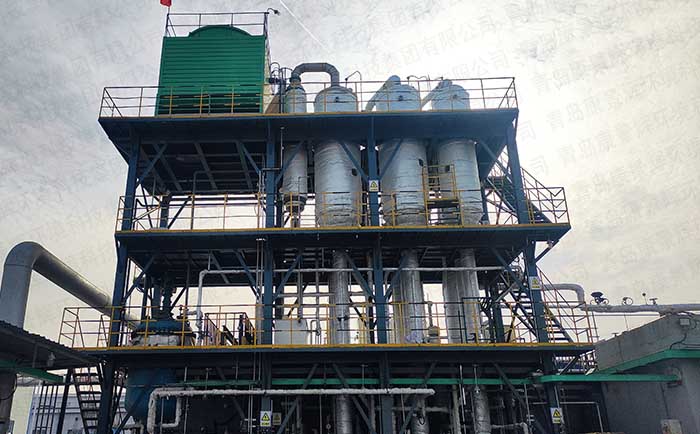 羧甲基纖維素鈉廢水三效蒸發(fā)結晶器 羧甲基纖維素鈉廢水三效蒸發(fā)結晶器