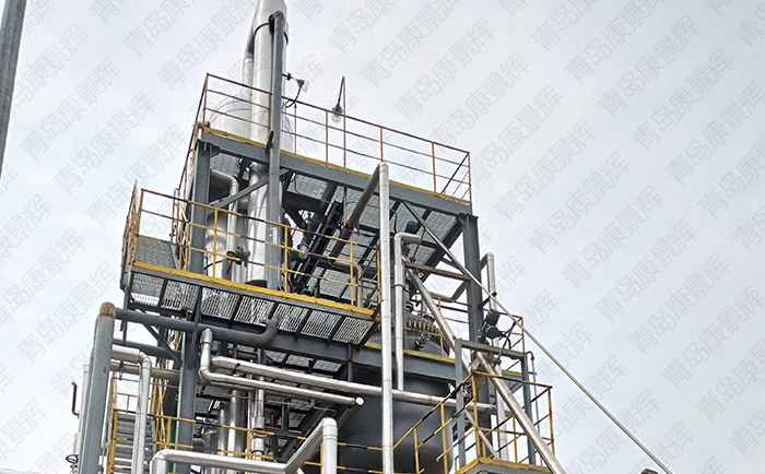 鉆井含鹽廢水MVR蒸發(fā)器案例實拍 鉆井含鹽廢水MVR蒸發(fā)器案例實拍